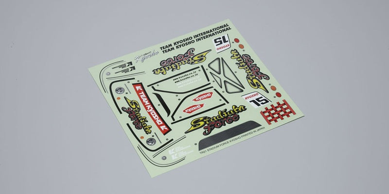 Kyosho TR021 Stickers TR15 Stadium Force