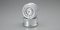 Kyosho TRH111SM DRT Wheel Silver Metallic (2) (8324761944301)