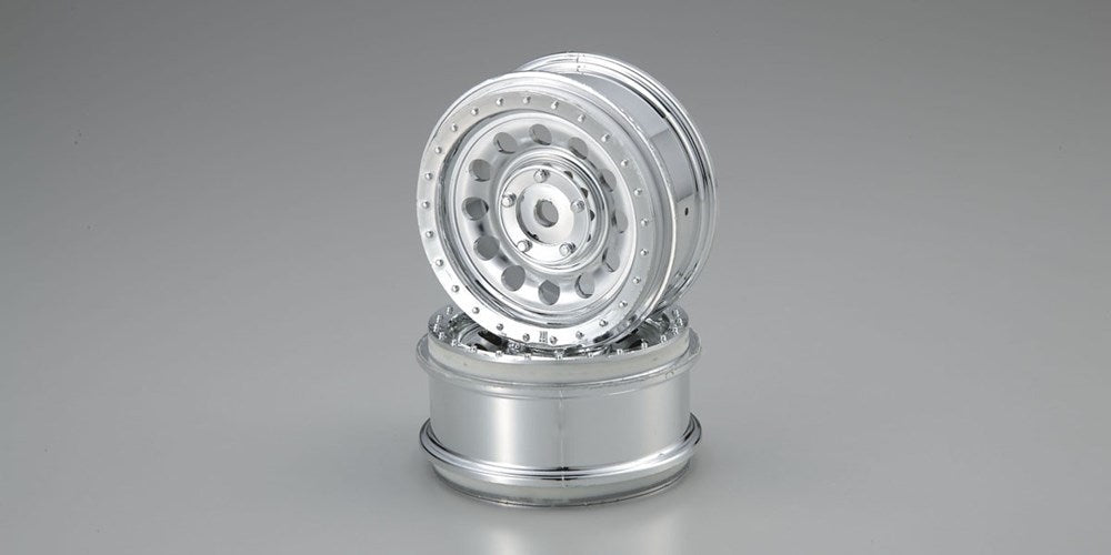 Kyosho TRH111SM DRT Wheel Silver Metallic (2) (8324761944301)