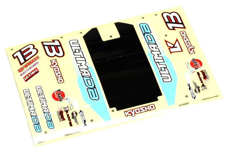 Kyosho UMD681 Ultima DB Decal set