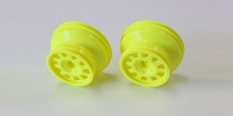 Kyosho UMH601Y SC Wheels Yellow (2)
