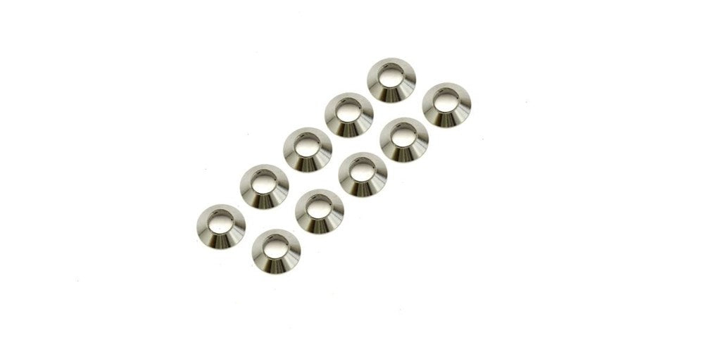 Kyosho UT017 M3x6 Tapered Washer Silver (10 (8531192021229)