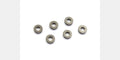 Kyosho W0142GM Alum. Collar 2mm Gunmetal (6) (8324781015277)