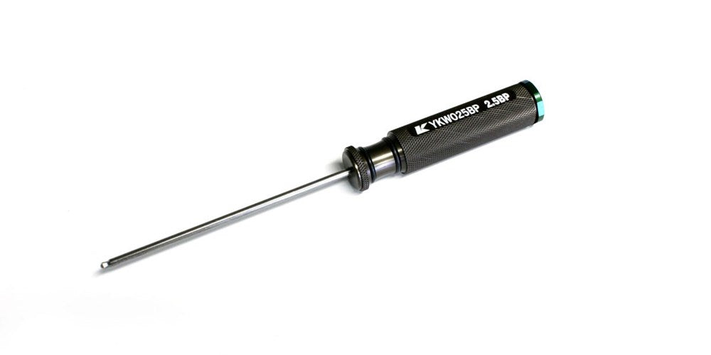 Kyosho YKW025BPB-1 Ball Point Hex Bit 2.5mm (8324785668333)