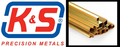 K&S 8151 Square Brass Tube 1/8 SQ x 0.014 x 12" - 1 Length (7537690542317)
