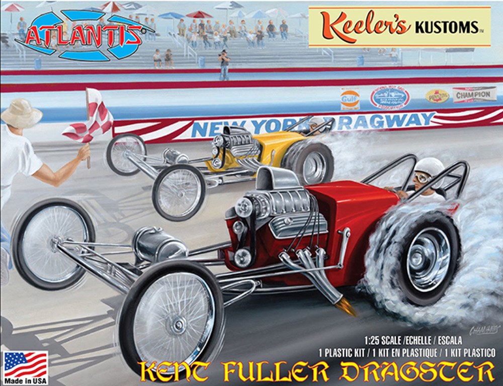 Atlantis Models Atlantis 1/25 Keeler's Kustoms Kent Fuller Dragster