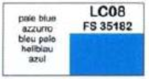 LifeColor LC08 Matt Pale Blue 22ml Acrylic Paint - Hobby City NZ (8966376030445)