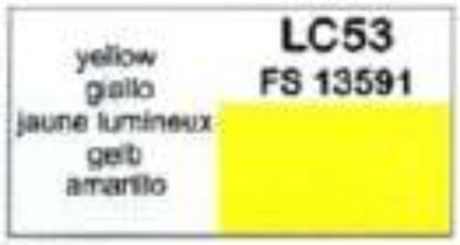 LifeColor LC53 Gloss Yellow 22ml Acrylic Paint - Hobby City NZ (8966376685805)