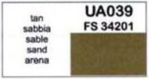 LifeColor UA039 Tan 22ml Acrylic Paint - Hobby City NZ (8966379962605)