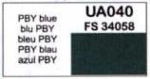 LifeColor UA040 PBY Blue 22ml Acrylic Paint - Hobby City NZ (8966379995373)