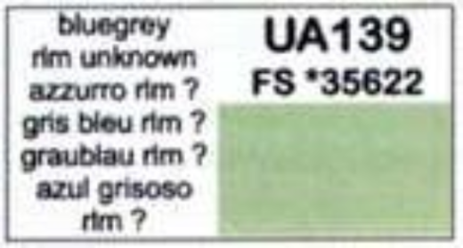 LifeColor UA139 Blue Grey 22ml Acrylic Paint - Hobby City NZ (8966381764845)