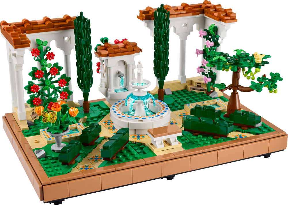 LEGO Icons Fountain Garden 10359 (2)