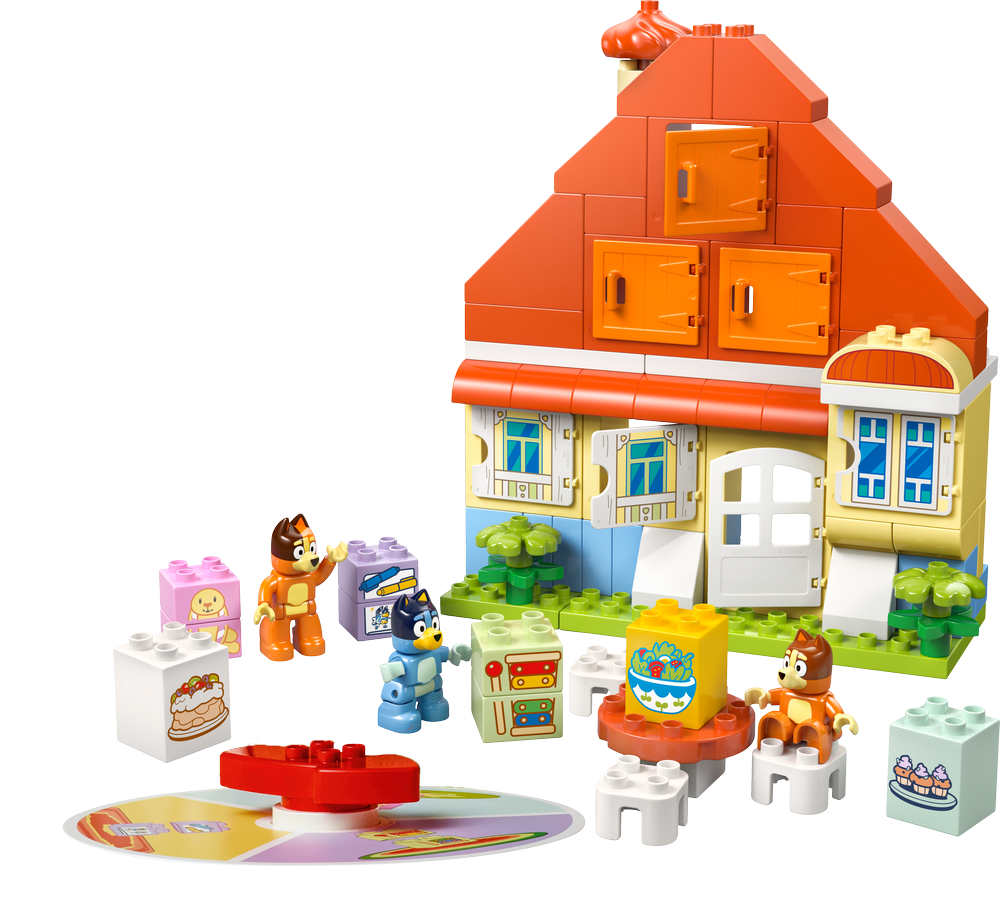 LEGO DUPLO Bluey's Family House with Memory Game 10459 (2)