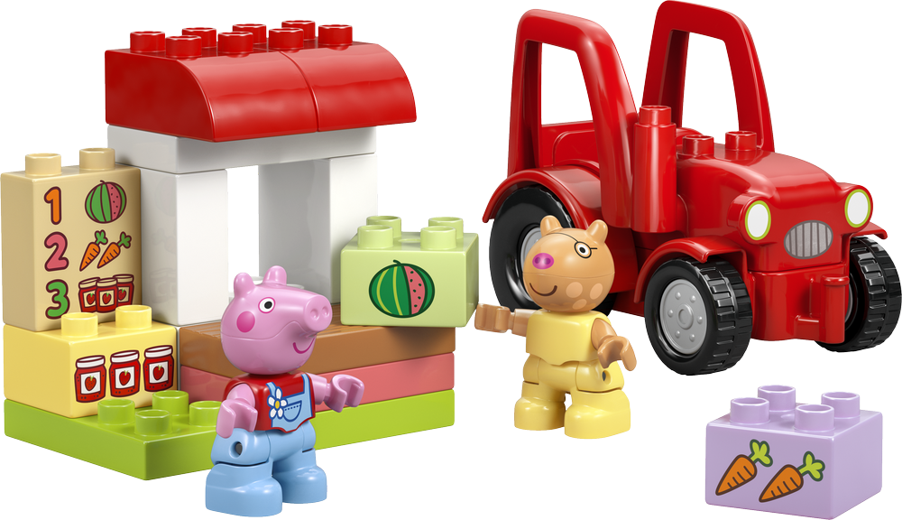 LEGO DUPLO Peppa Pig Tractor and Market 10468 (2)