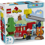 LEGO DUPLO Vehicles Fire Truck with Hose and Firefighter 10473