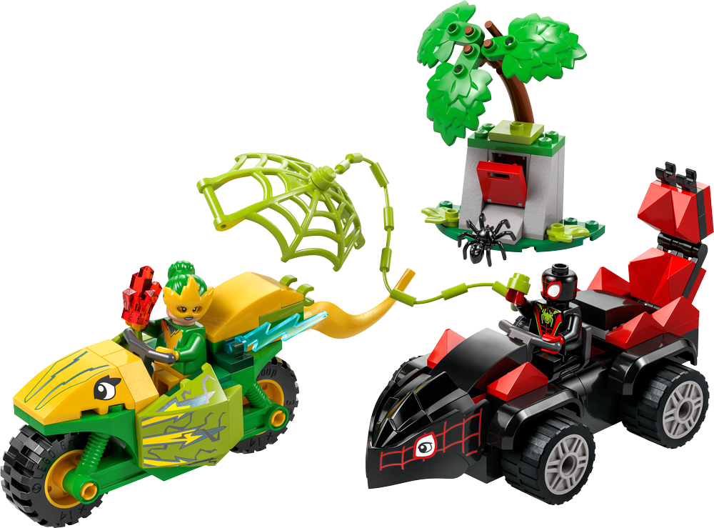 LEGO Spidey Spin and Electro Dinosaur Vehicle Chase 11198 (2)