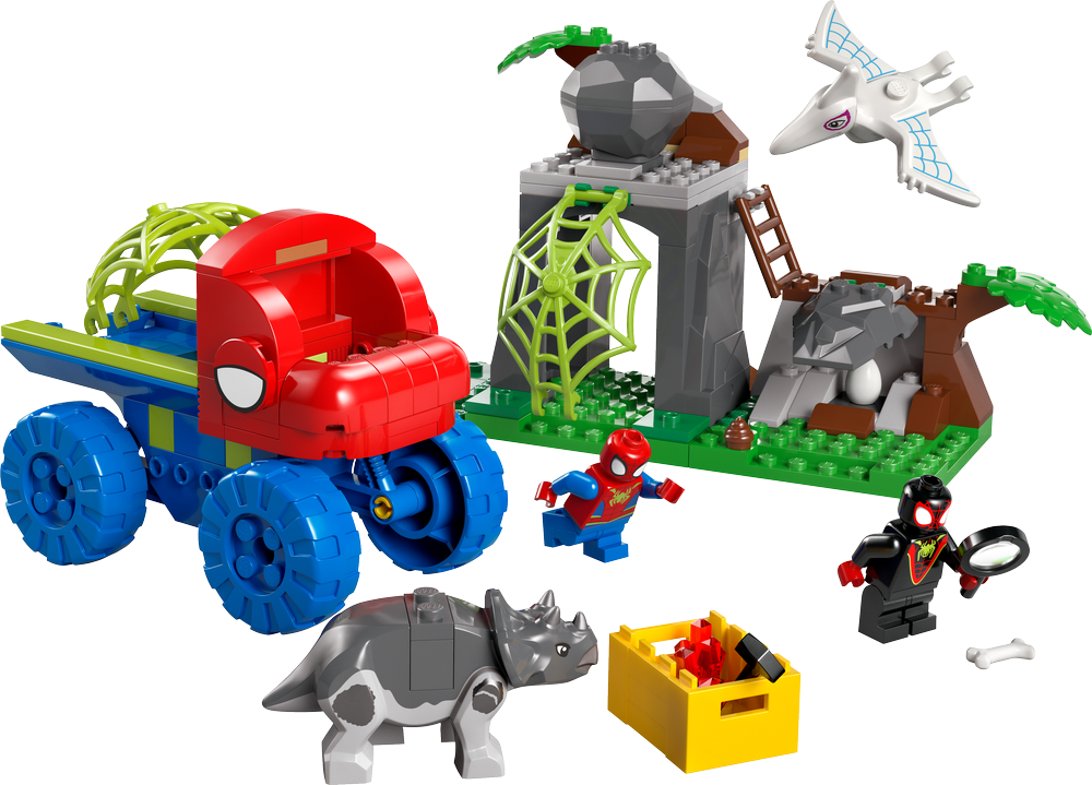 LEGO Spidey Team Spidey Dino Crawler Rescue 11199 (2)