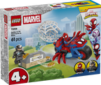 LEGO Spidey on his Motorcycle vs. Rhino 11206