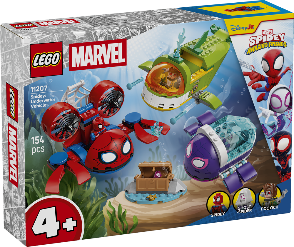 LEGO Spidey Underwater Vehicles 11207