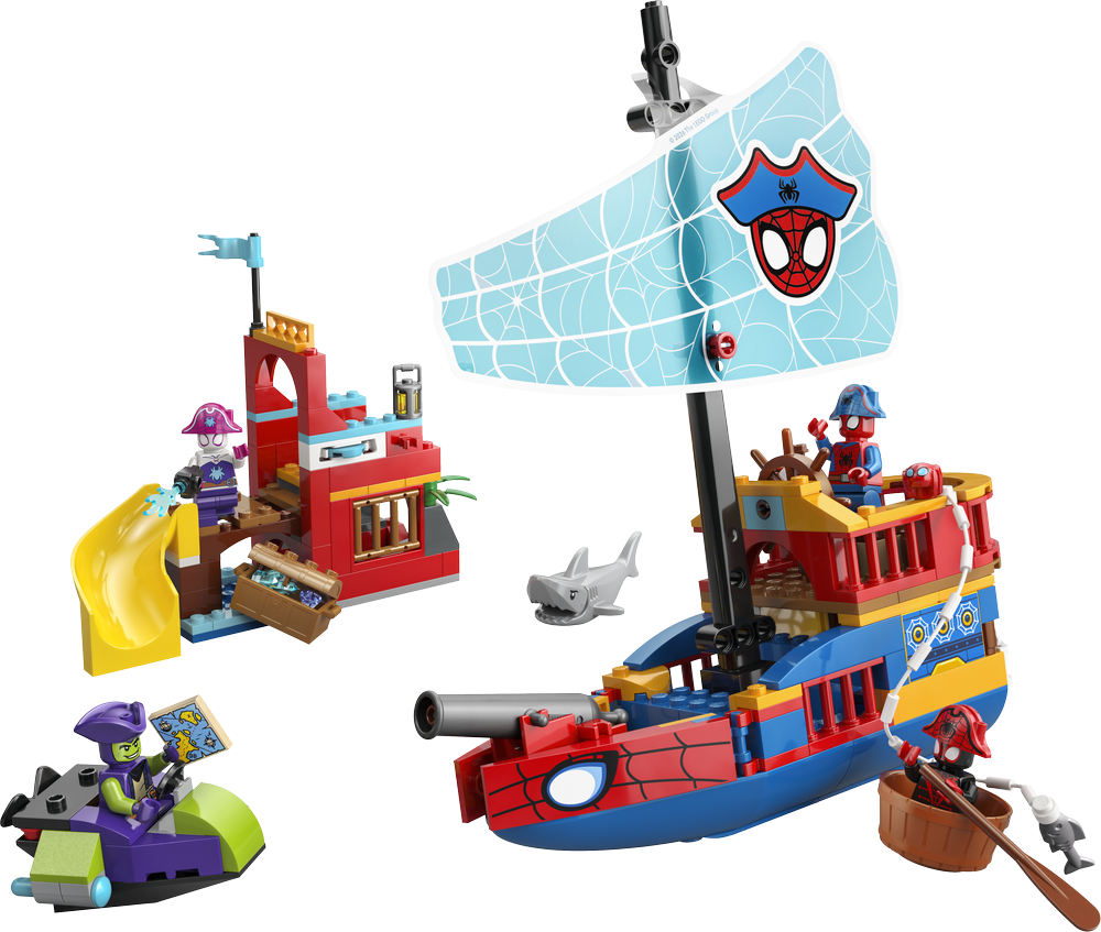LEGO Spidey Team Spidey Pirate Ship 11208 (2)