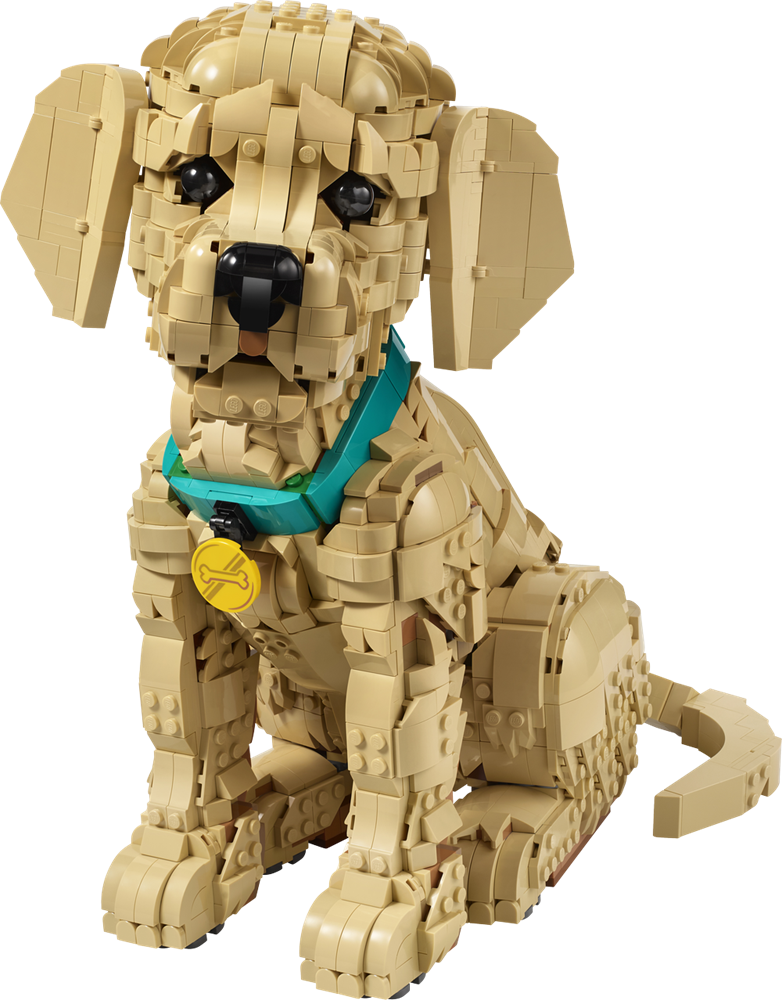 LEGO Icons Golden Retriever Puppy 11384 (2)