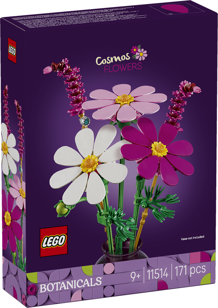 LEGO Botanicals Kids Cosmos Flowers 11514