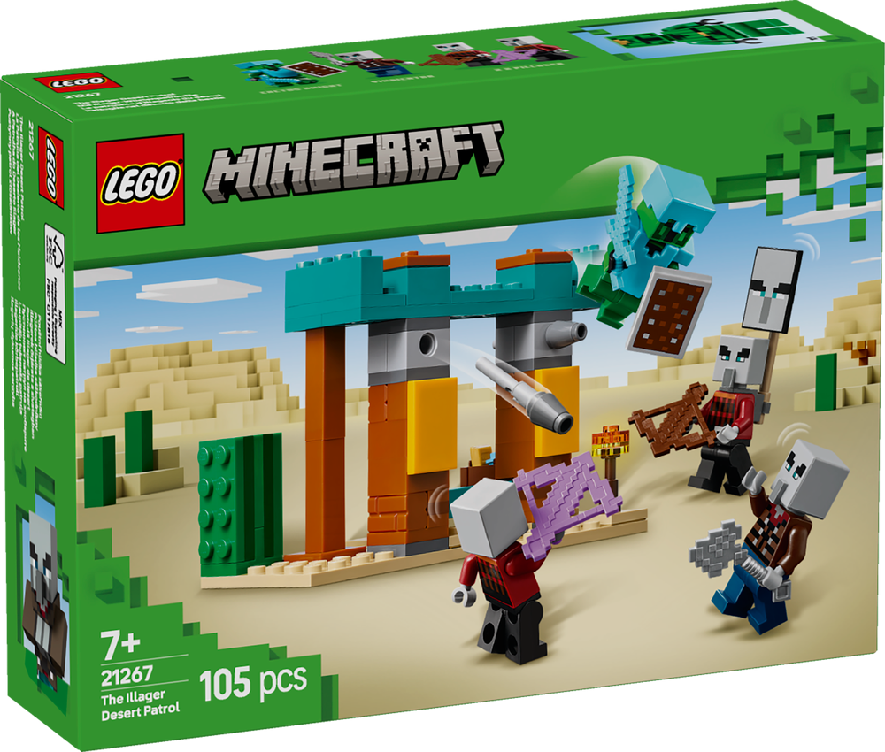 LEGO Minecraft The Illager Desert Patrol 21267
