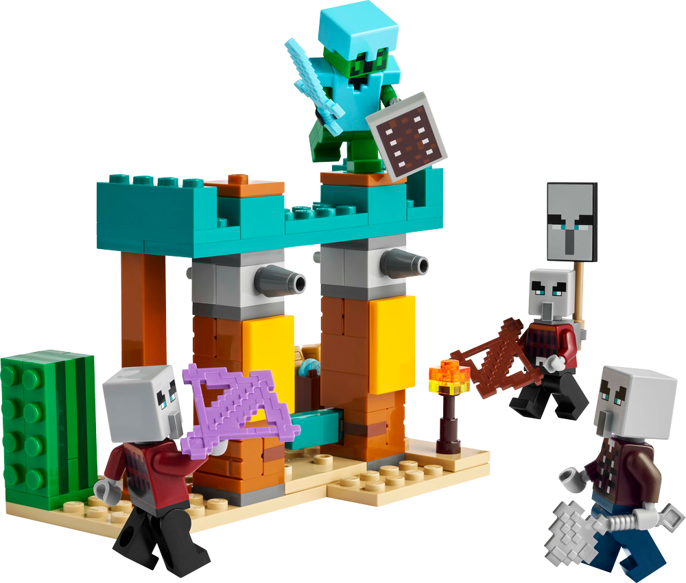 LEGO Minecraft The Illager Desert Patrol 21267 (2)