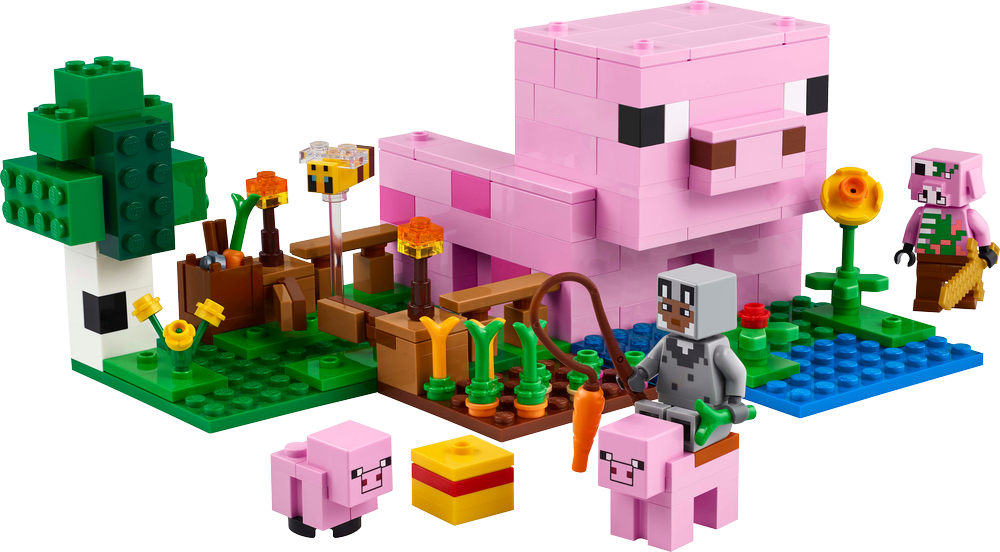 LEGO Minecraft The Baby Pig House 21268 (2)