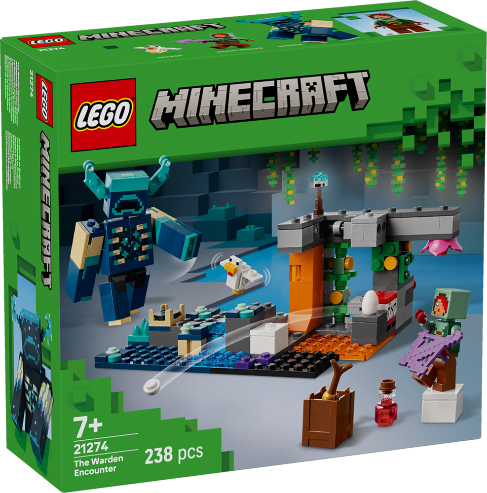 LEGO Minecraft The Warden Encounter 21274