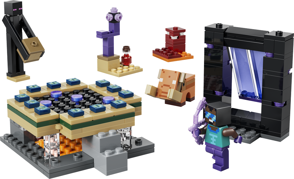 LEGO Minecraft Vanilla Nether & End Portal Journey 21584 (2)