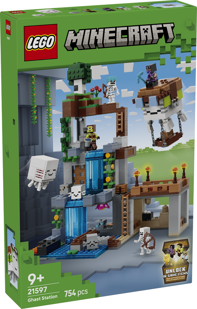 LEGO Minecraft Vanilla The Ghast Station 21597