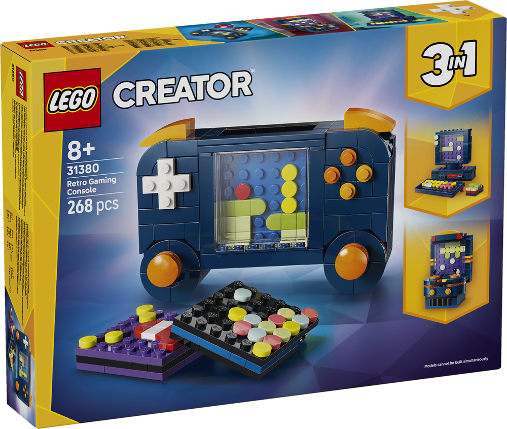 LEGO Creator Art and Design Retro Gaming Console 31380