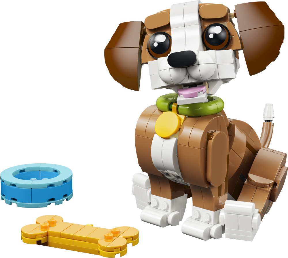 LEGO Creator Nature and Animals Cute Animals: Playful Puppy Dog 31382 (2)