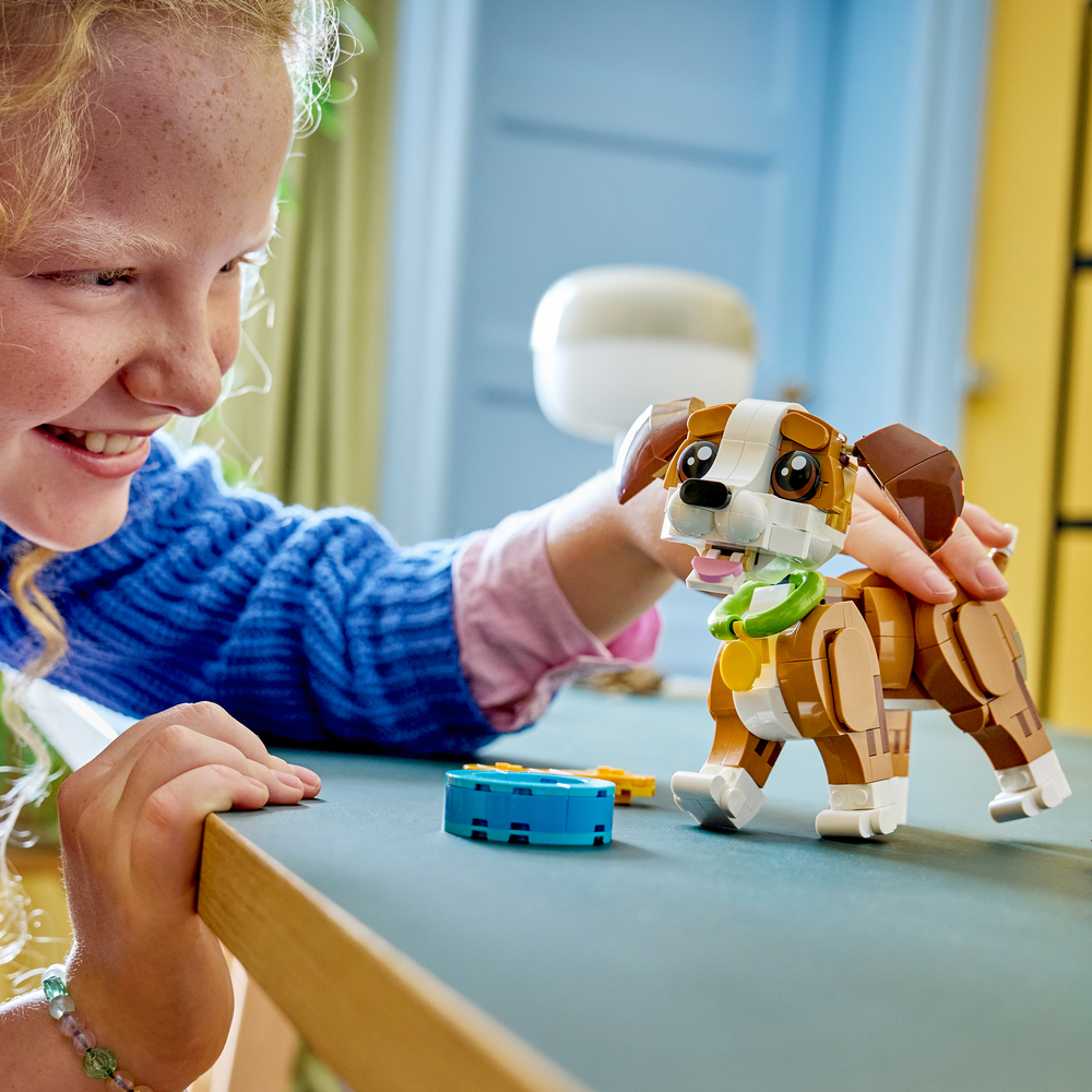 LEGO Creator Nature and Animals Cute Animals: Playful Puppy Dog 31382 (3)