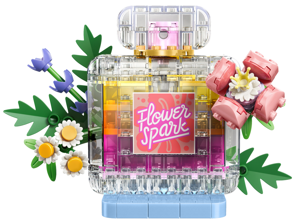 LEGO Creator Art and Design Floral Decor Perfume Bottle 31383 (2)