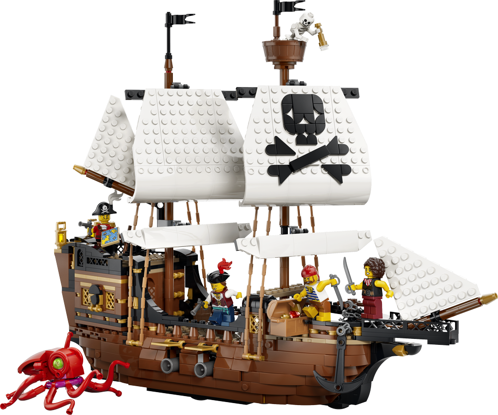 LEGO Creator Travel and History Iconic Pirate Ship 31387 (2)
