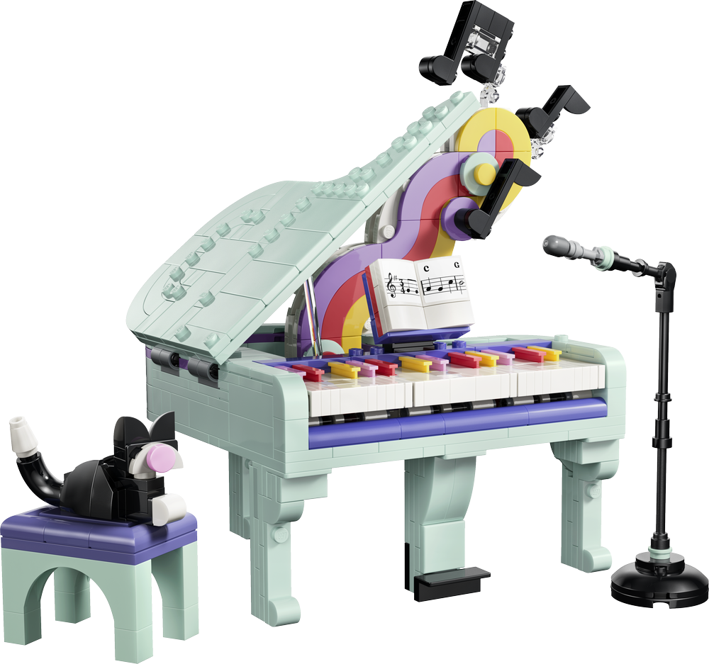 LEGO Creator Art and Design Music Decor Piano with Cat 31392 (2)