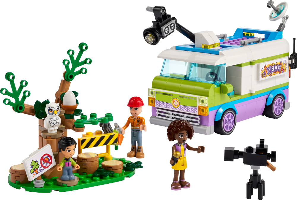 LEGO Friends Newsroom Van 41749 (2)