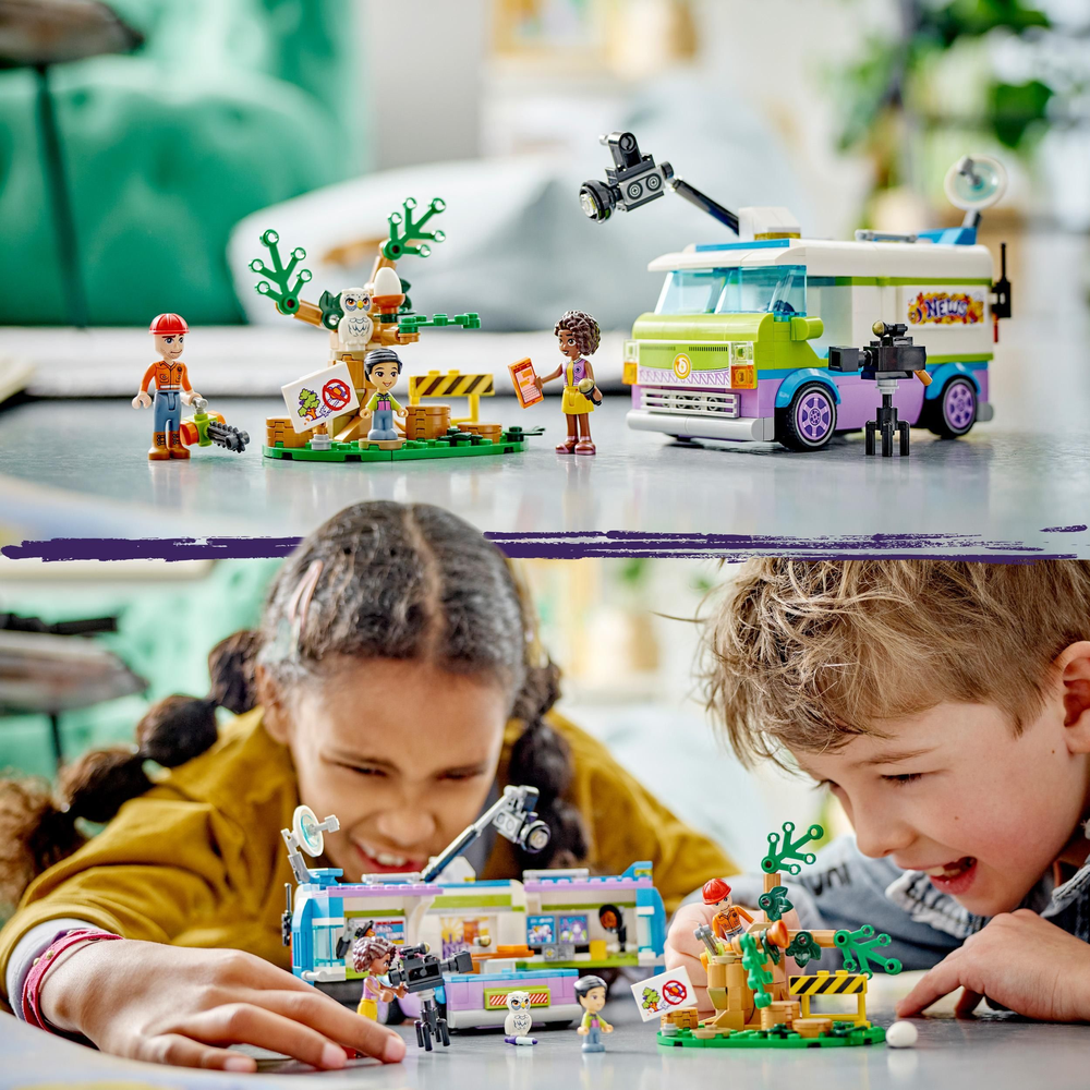 LEGO Friends Newsroom Van 41749 (3)
