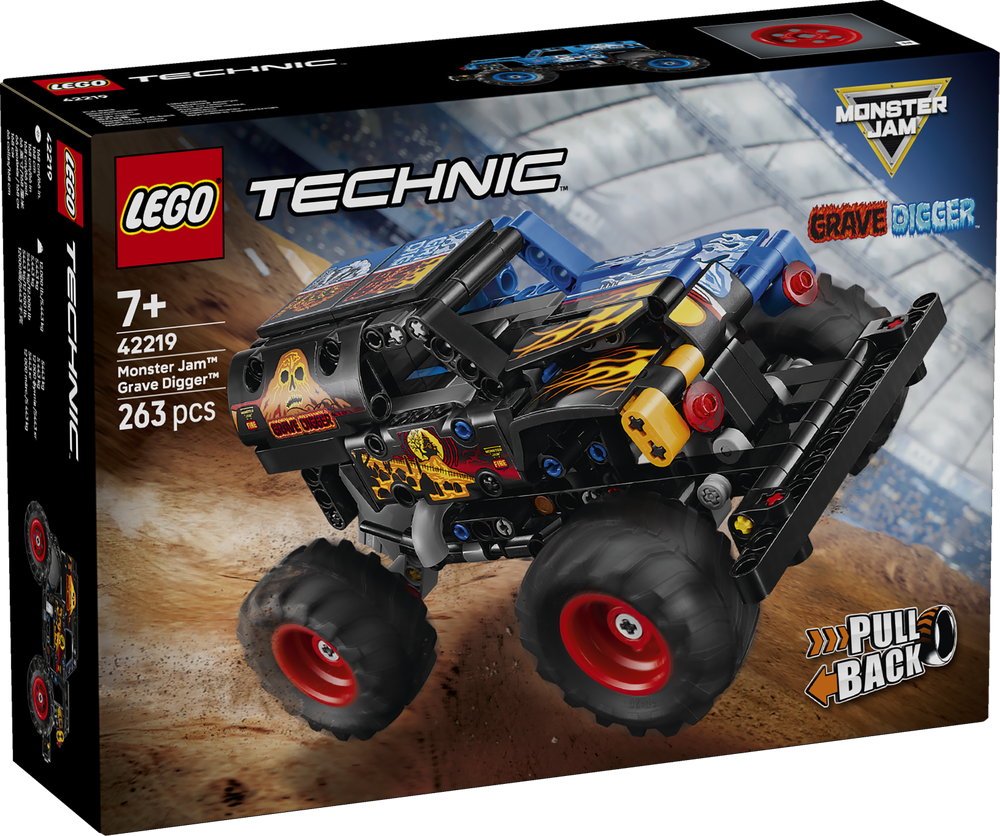 LEGO Technic Technic Monster Jam Grave Digger Fire and Ice 42219