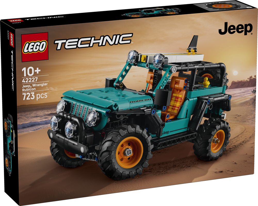 LEGO Technic Jeep® Wrangler Rubicon SUV 42227