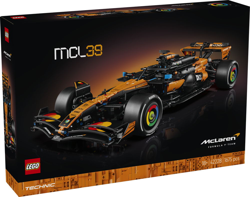 LEGO Technic Formula 1 McLaren MCL39 F1 Car 42228