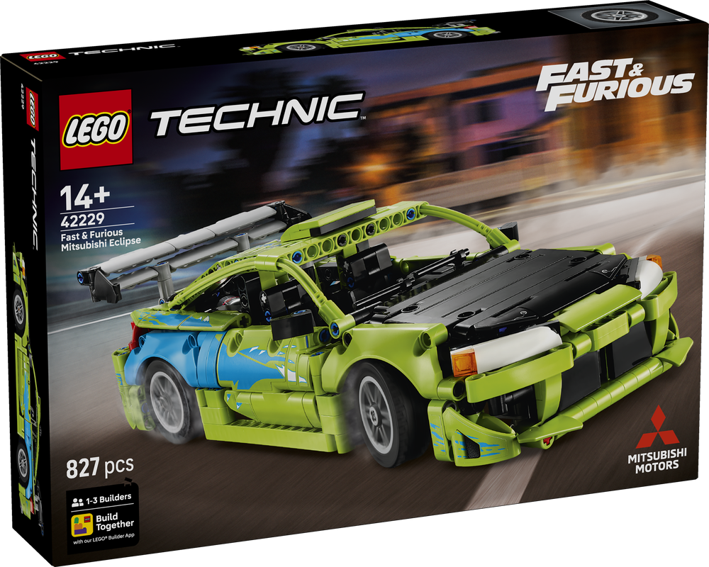 LEGO Technic Fast and Furious Mitsubishi Eclipse Car 42229