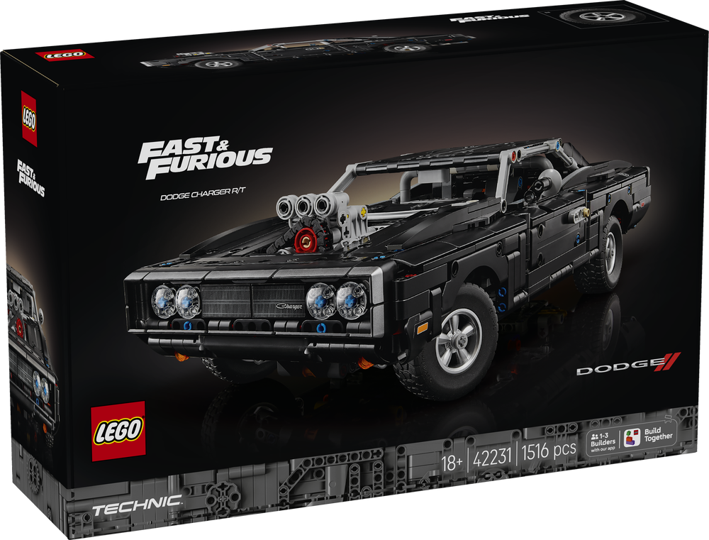 LEGO Technic Fast and Furious Dodge Charger R/T Car 42231