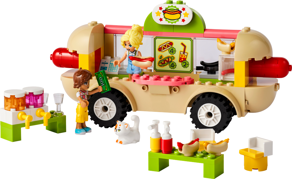 LEGO Friends Hot Dog Food Truck 42633 (2)