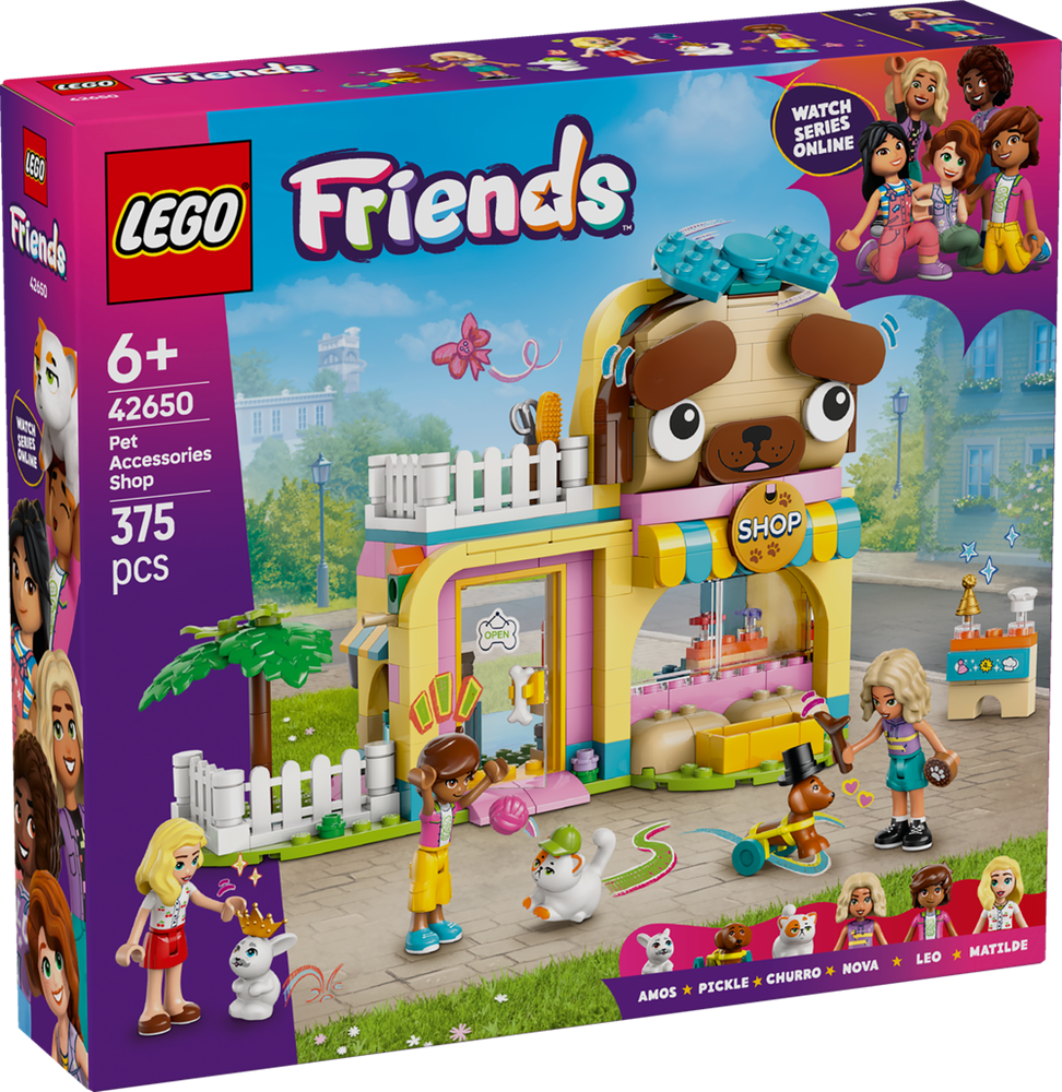 LEGO Friends Pet Accessories Shop 42650