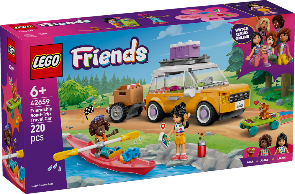 LEGO Friends Friendship Road-Trip Travel Car 42659
