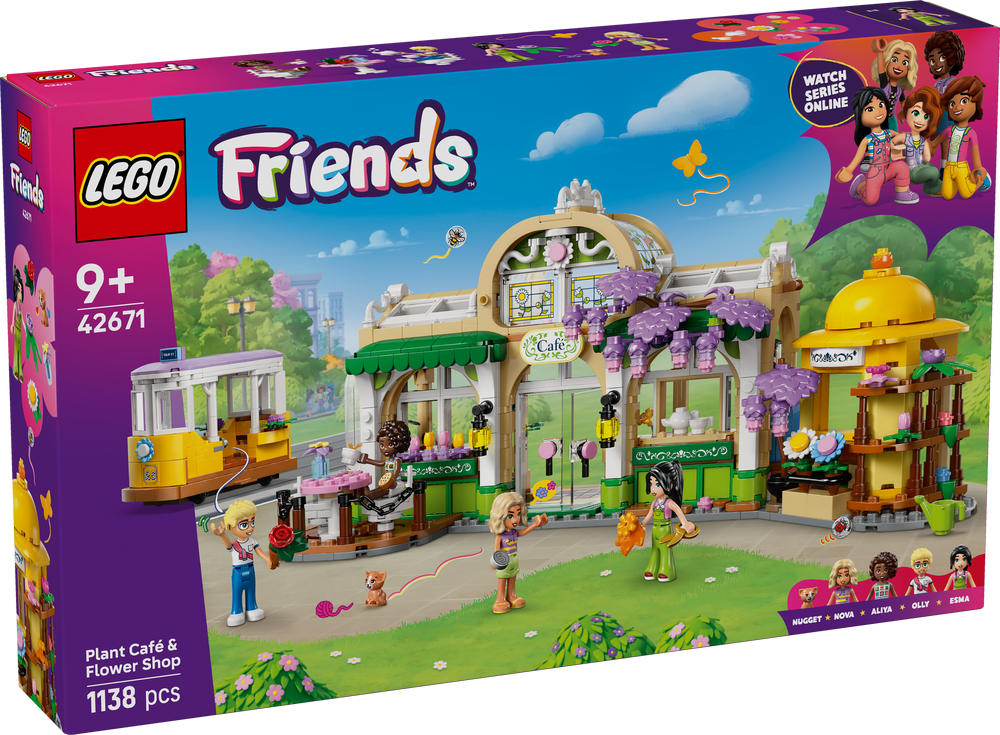 LEGO Friends Plant Cafe & Flower Shop 42671