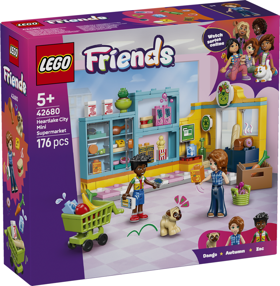 LEGO Friends Entertainment and Stories Heartlake City Convenience Store 42680